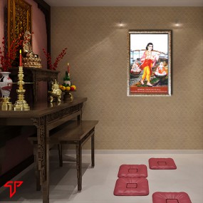 Tranh phật giáo treo phòng thờ